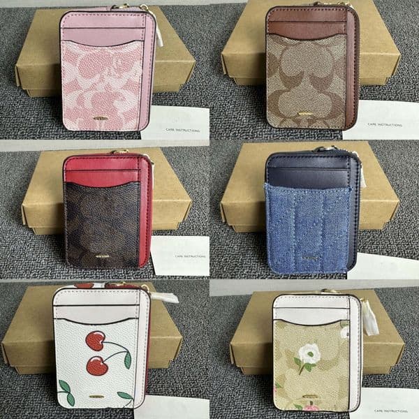 designer wallet women card holder new Chain wallet Extra Large Stylish wallets Capacity Wallet with Zippered Card Holder Coin Purse Compartment men L260514