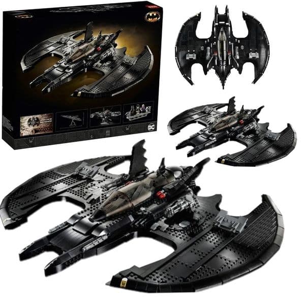 Superhero 1989 Batwing Fighter 76161 Boys Assembled Building Block Toy 50006 Y260515