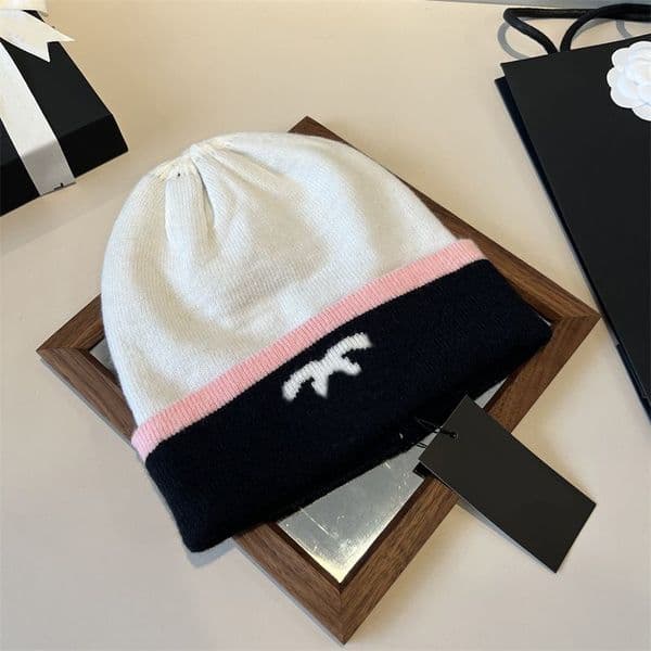 Designer cc Beanie Women Winter Wool Knitting Bonnet Fashion Girl Letter Hats Men Warm Skull chan Caps 2c8