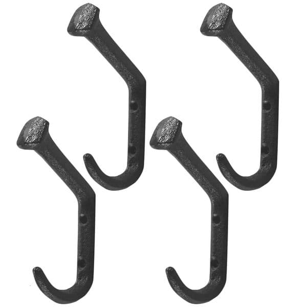 4Pcs Classical Coat Hooks Decorative Wall Mount Hooks Vintage Home Decor Unique Wall Hooks Key Hooks For Storage Hook For Wall 260112