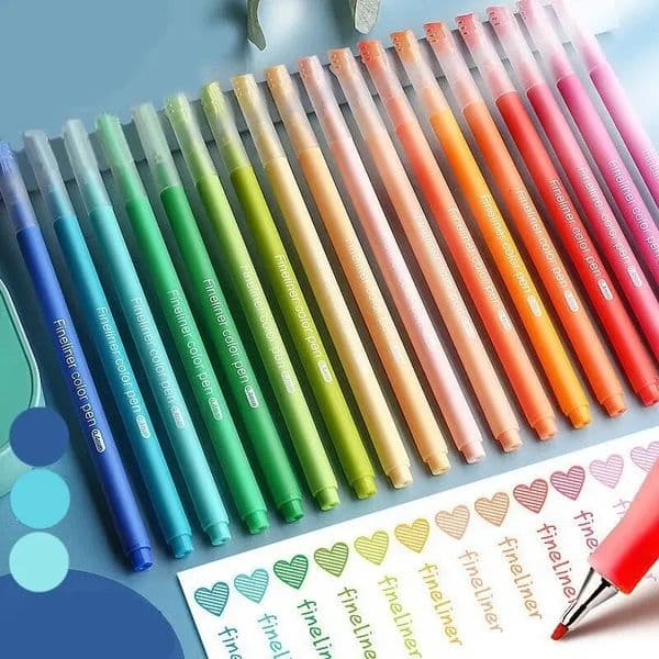 10 Color Morandi Colorful Gel Pen Student Note Marker Notebook Painting Graffiti Color Pen Stationery Office School Supplies 260112BJ