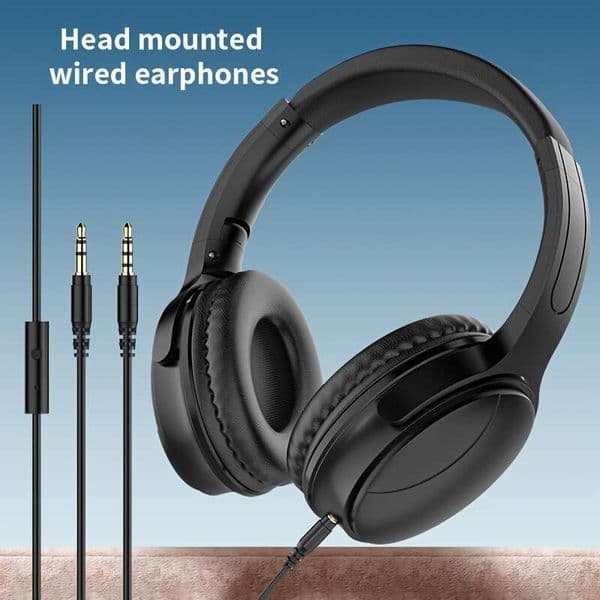3.5Mm Wired Pc, Mobile, Laptop, Tablet - Gaming Headset With Surround Sound, High Fidelity, Comfortable Fit For Music And Video Playback Xingkaisheng
