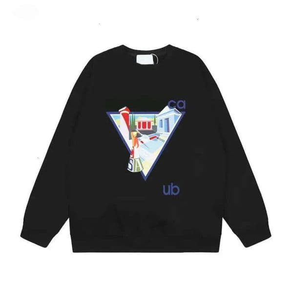 Casas Blancas Hoodie Men T Shirts Women Classic Warm Pullover Clothing Designer Shirt Casaslyt-Shirt Luxury Fashion Classic Trend Casas Blancas Graphic T Shirt 392