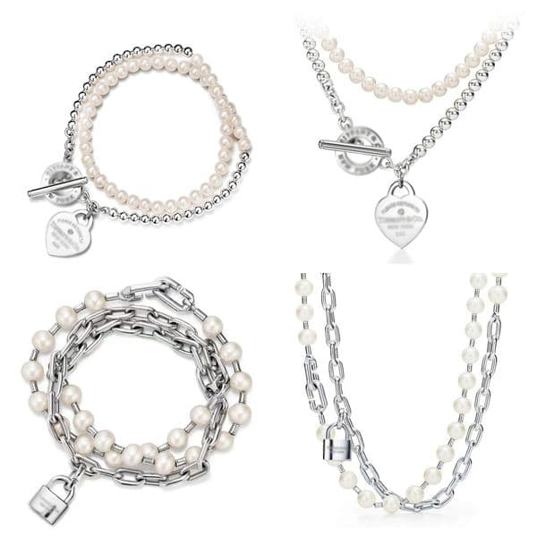 Necklace designer necklace luxury jewelry designer jewelry women metal diamonds Pearl love letter charm necklace Valentines Day gift High quality 12A necklace