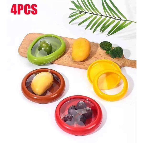 Crisper Transparent Reusable Fresh Storage Refrigerator Portable Sealed Box for Fruits and Vegetables 26W0113