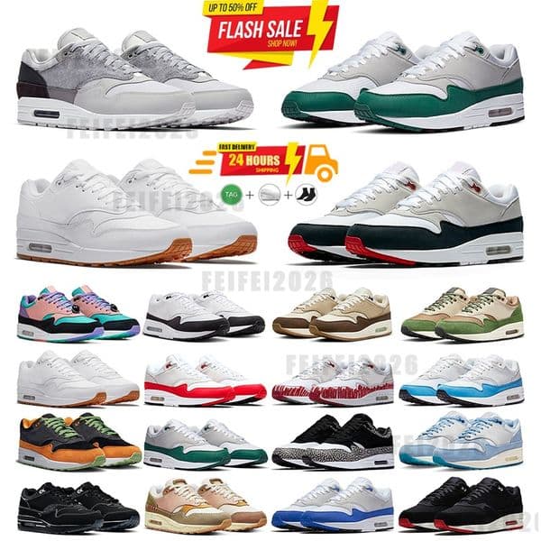 2026 designers running shoes 87s 87 1s basketball 4s 4 Women Patta Waves Black Monarch Baroque Brown Saturn Wheat Treeline mens sneakers Sports Trainers 1 wabi sabi