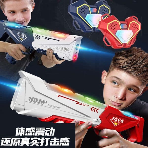 Children's toy guns, laser guns, boys' toys, advanced high-tech battle toys, hand guns L260113