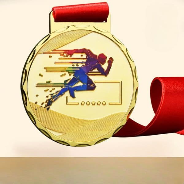 Running MEDALS Marathon Metal Listing Custom Customized Campus Games Student School Track and Field Competition Gold MEDALS