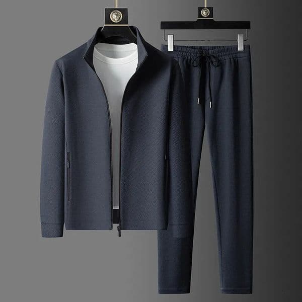jackets trousers spring fashion men jackets Man coats long sleeve mens casual jackets men A set of clothes size M-5XL 260109BJ