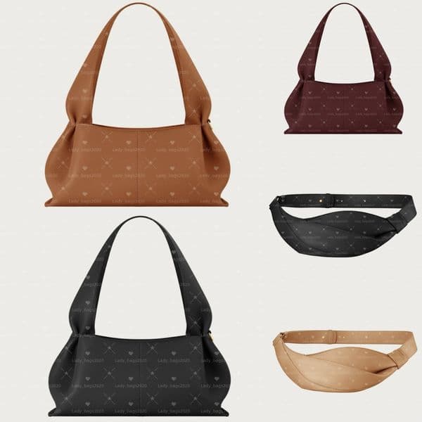 Numero Neuf East West Bag Dix Half Moon Totes Cyme Chest Bags 5A Tonca Textured Calf Leather Beri Mokki Luxury Purse Designer Crossbody Women Hobo Shoulder