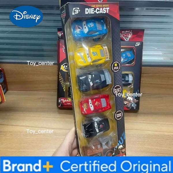 Disney Pixar 3 Alloy Diecast Model Set 6-8pcs Pullback Cars Lightning Mcqueen Jackson Storm Kids Collect Toy Gift H260113