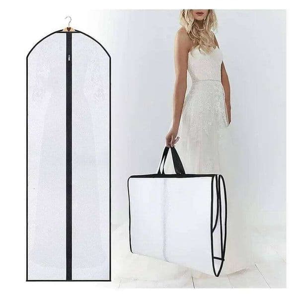 60x180cm Dust Garment Jacket Clothes Coat Dustproof Protector Travel Bag Suit Wedding Dress Cover 26Y0113