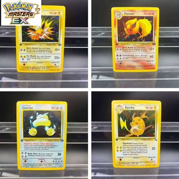 PTCG Collection Cards 1st Edition Dragonite Snorlax Jolteon DIY EN Self Made Single Classic Game Anime Card Gift Toy L260114 f69