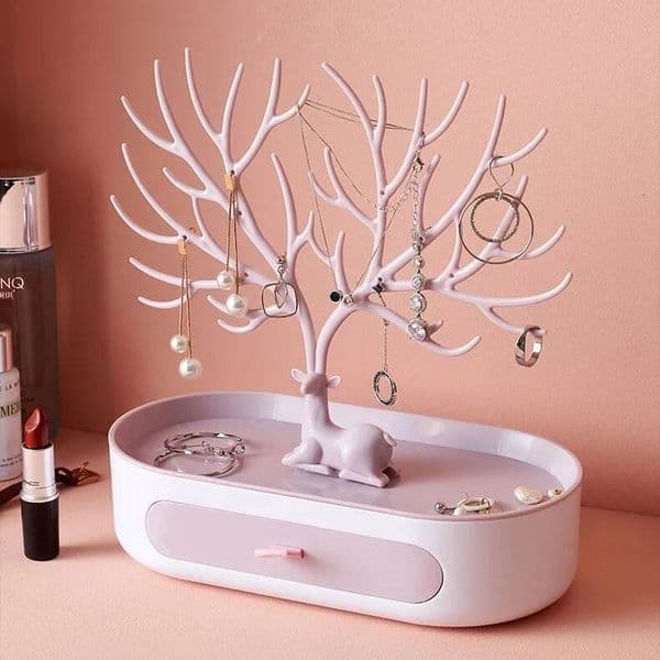 Rack Antlers Earrings Necklaces Rings Display Bracelet Deer Jewelry Organizer Cases Stand Tray Tree Gifts For Women 2027 ddmynov