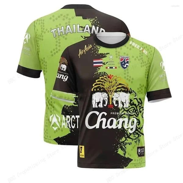 Men's T Shirts Summer 2026 THAILAND CHANG 3D And Women's Casual Short Sleeved T-shirt Top Role Playing Clothing For Men Women