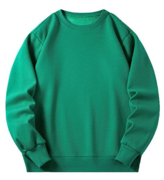 a489 Men Long-sleeved T-shirt Round Neck Casual Sweatshirt