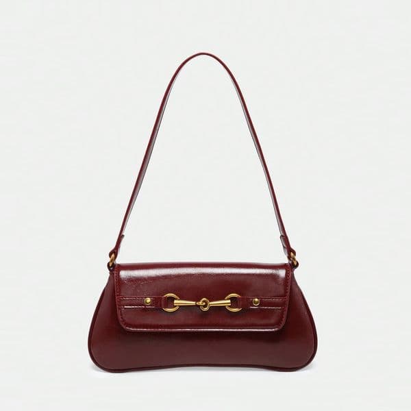 2025 Underarm Bag Fashionable and Versatile Solid Color Artistic Stick Elegant Retro Leopard Pattern Shoulder 260104
