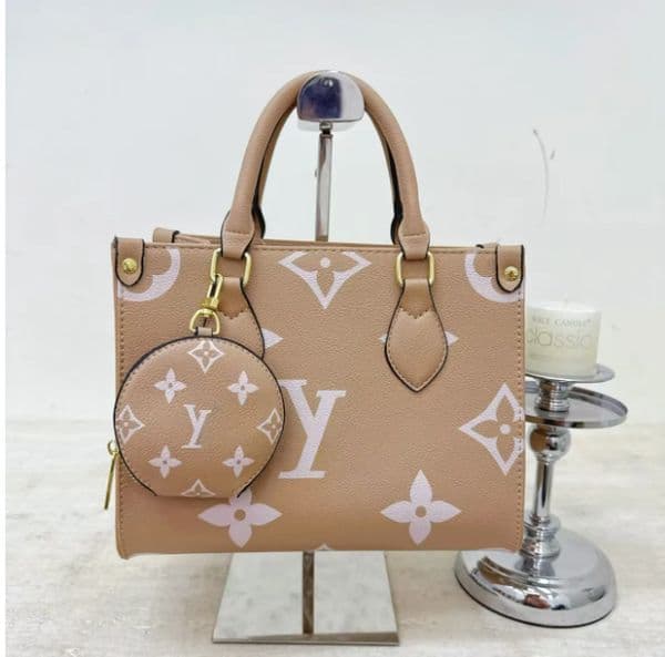 ON THE GO WOMEN FASHION luxurys designers Embossing Monogramiess genuine leather Handbag messenger crossbody shoulder Totes bags