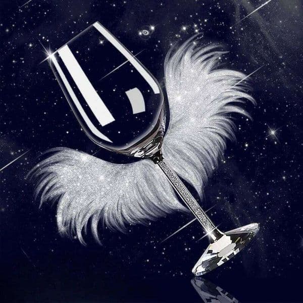 Valentine's Day 1pc Creative Wedding Wine cup unique Champagne Flutes Crystalline Party Gift Toasting Glass Goblet Crystal Anniversary 26H0114