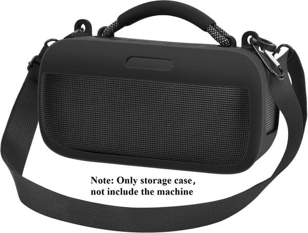 Case onlySilicone Protective Cover for Bose SoundLink Max Portable Speaker with Travel Carrying Shoulder Strap 260113