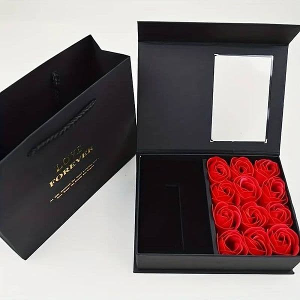 Valentine'S Day Necklace Jewelry And Box, Wedding Bridal Shower Bachelorette Party Gift Box designer luxury Valentine's Day