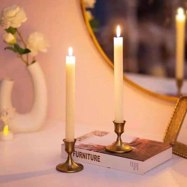 Valentine's Day 1pc/3pcs for weddings Thanksgiving Christmas hotel decoration Vintage and elegant metal tabletop candle holders 26W0114