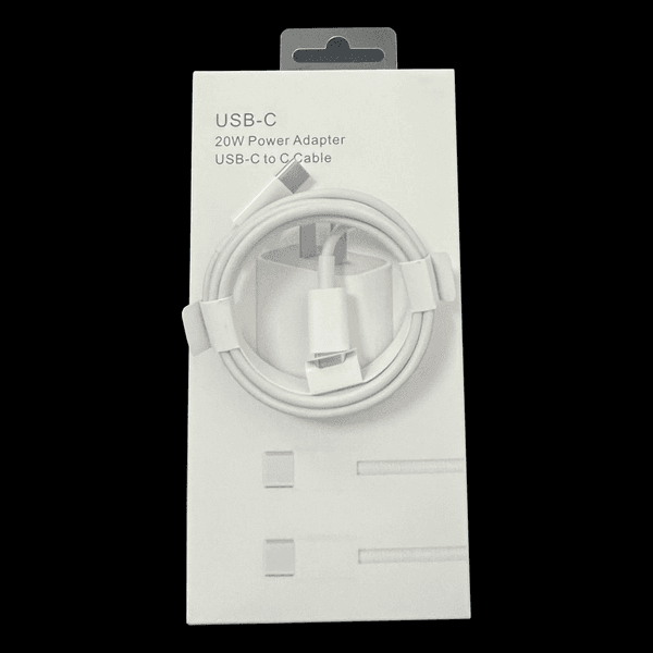 2 in 1 Set 20W PD Type Chargers Kit USB C Cable Super Fast Charging EU US Plug Adapter Quick Charger Cord For iPhone 15 14 13 12 11 X 8 Pro Max and Samsung