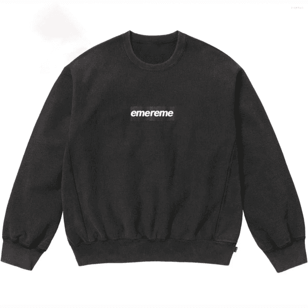 Men's Hoodies Fashion Customized 25SS Print Box Washed Sweatshirt US Size S-XL