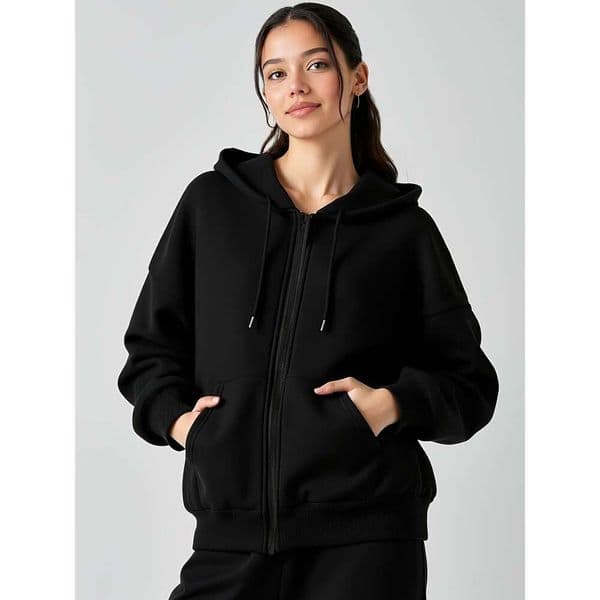 A Versatile And Minimalist Zip-Up Hoodie