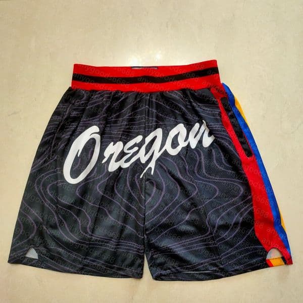 2026 Blazer men's casual sports shorts, breathable quick drying embroidered letter pocket basketball shorts, suitable for outdoor street and beach sports s-XXXL