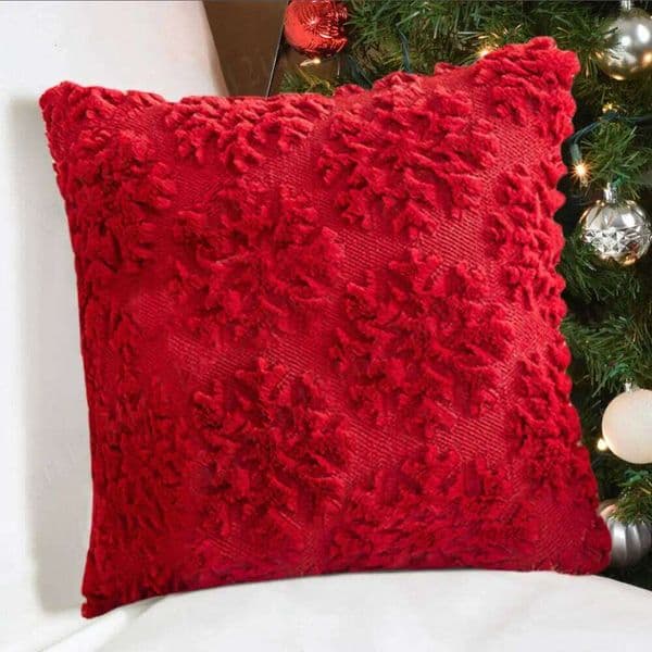 Valentine's Day Christmas 45x45cm Throw Pillow Covers Soft Plush Pillowcase for Couch Sofa Holiday Festivals Winter Home Decor 26H0113