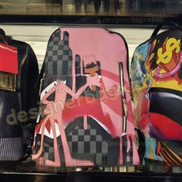 Luxury Bag Spraygroundbackpack Designer Bag Spraygroud Backpack Tote Bag Graffiti Large Capacity School Suede Bag Sacoche Homme Shoulder Bags Laptop Backbag