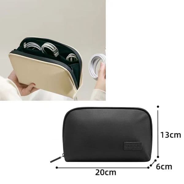 Portable Travel Storage Bag Cable Organizer Waterproof for Power Bank Digital Case Earphone Holder 260113BJ