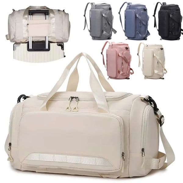 Fitness Gym Sports Backpack Dry Wet Shoe Pack Outdoor Camping Travel Duffel Business Trip Crossbody Shoulder Bag Fitness Handbag 260114BJ