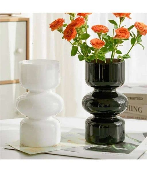 Valentine's Day Retro Irregular Home Glass Vase Living Room Dining Table Decoration Flower Vases 26Y0112 26Y0115