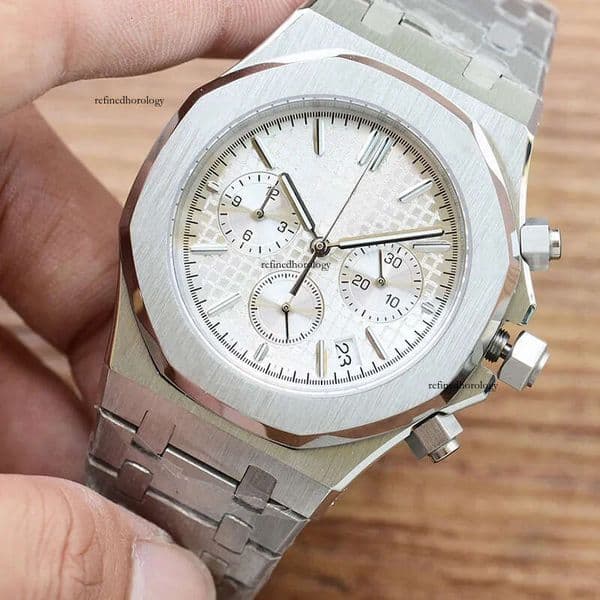 Designer quartz movement 42mm stainless steel fashion casual Montre de Luxe men women watch 76