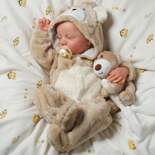 2026 New 18Inch Levi Reborn Doll Real Skin 3D High Color Realistic Veins Bloodshot Eyes 251029 Toys