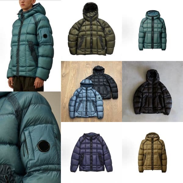 Men's Down Jacket Casual Hoody Contrast Cotton Coat Women Thicken Solid Long Sleeve Pocket Zippers Female Outwear Parkas Winter Fashion Jackets