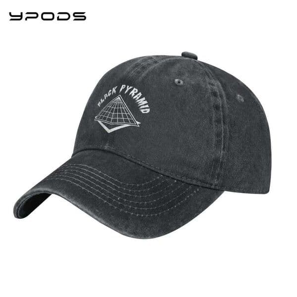 Pyramid Wave Black Casual Print Dad Men Outdoor Sports Retro Baseball Cap Hip Hop Range Snapback Hat C260115