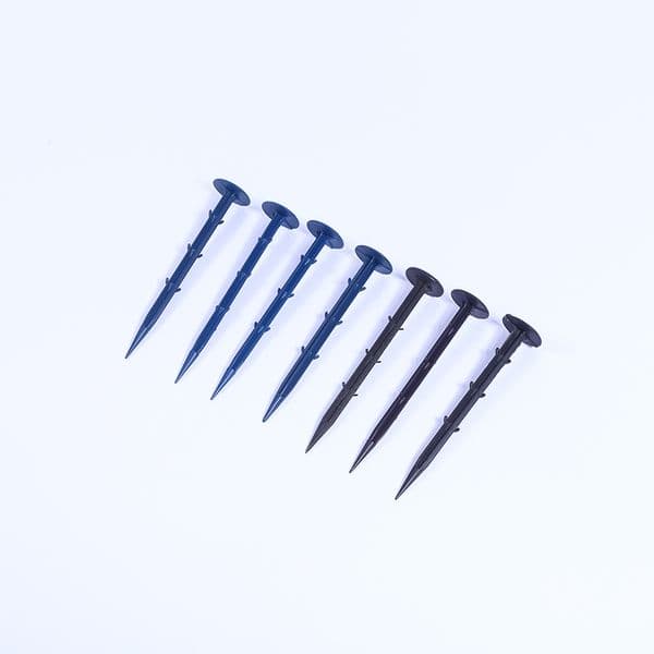 Factory direct sales of grass proof cloth plastic ground nails, suitable for fixing greenhouse, insect proof net, sunshade net, and horticultural ground cloth