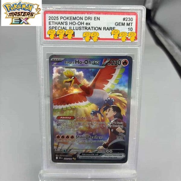 DIY PTCG Collection 2023 MEW EN CHARIZARD ex SPECIAL ILLUSTRATION RARE Copy 10Points Rating Card Game Gift L260114