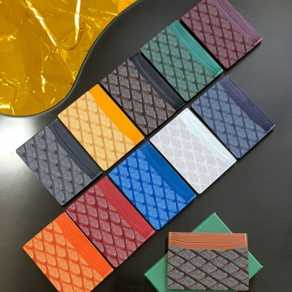 10a designer wallet card holder porte carte passport pouch ID Case card holder Pocket women Men Bag vintage Pebble Cardholder Credit Card thin bus card2
