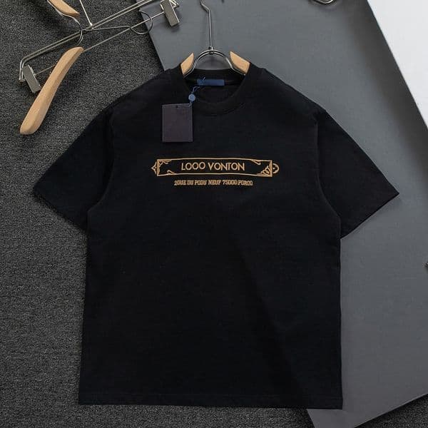 Mens T-shirts designers Shirt 2026 new Men's Cotton Crewneck T-Shirt Short Sleeve Embroidered Tee for Men and Women Oversized Pullover Tshirt S-2XL H2
