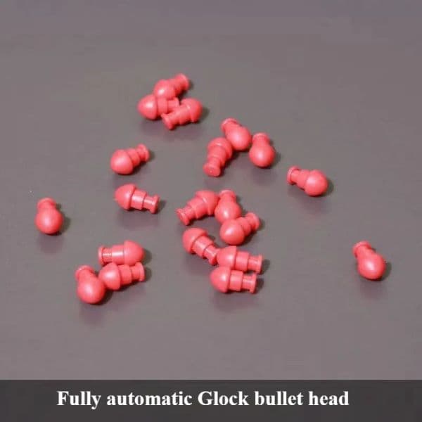 For Shell-throwing toy gun model plastic bullet head cartridge case universal plastic soft bullet