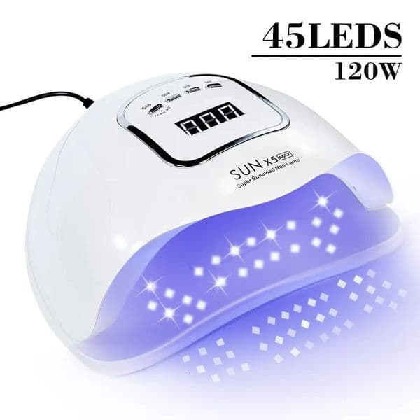 SUN X5 LED MAX Manicure Lamp 45 LEDs UV LED Nail Lamp For Nails Curing Nail Polish LED Nail Lamp Gel Dryer Lamps Nail Tools 260114