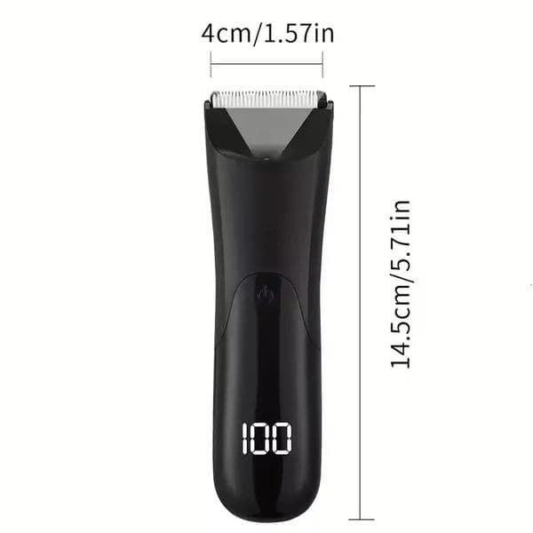 Mens Body Trimmer Electric Razor Pubic and Underarm Hair Private Hair Trimmer Ceramic Blade Mens Grooming Kit 260114