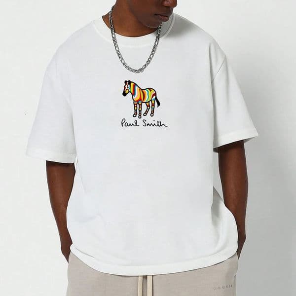P-Mens T-Shirts S-Smiths Mens Casual Tee Over sized Vintage T-Shirt Summer Street wear Top Mens Clothing Z260609