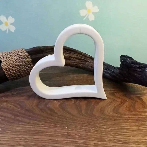 Valentine's Day White Wooden Letter English Alphabet Name Design Standing Heart DIY Birthday Wedding Bedroom Home Wall Decor 8/10/15 26Y0115