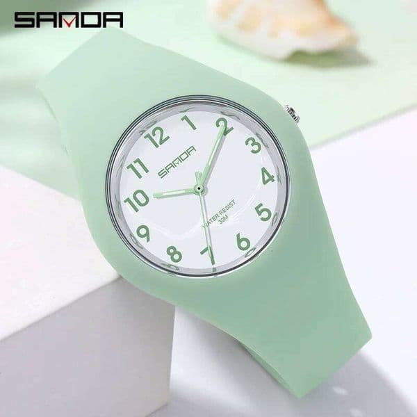 Valentine's Day 2025 Women's Watch Simple Fashion Women Luxury Brand Waterproof Quartz Watches Ultra-thin Design Ladies Wristwatches 26W0115