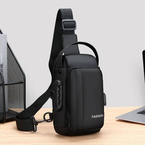 Bestseller Version Waist Packs Chest Lightweight Small Fanny Anti-theft Password Lock Design Men's Shoulder Bag ddmybear